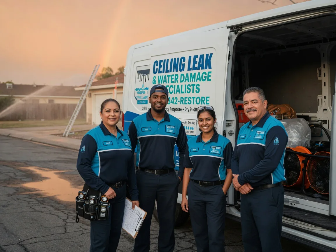 Ceiling Leak Cleanup company in Bradford, IA