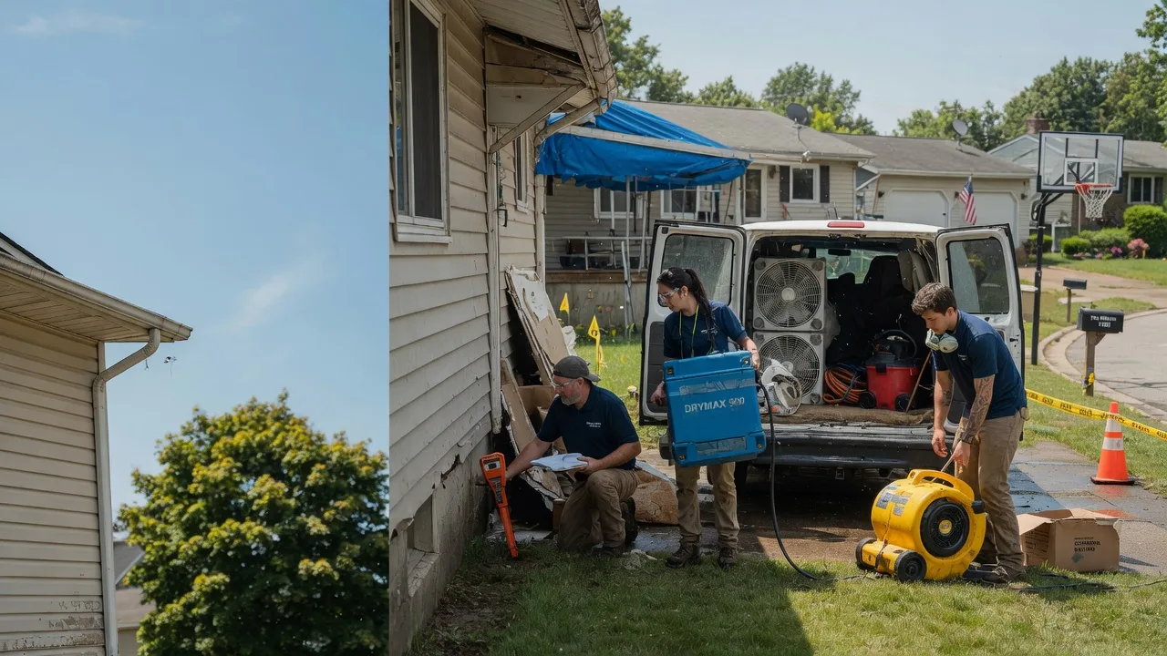 Ceiling Leak Cleanup in Bradford, IA near me